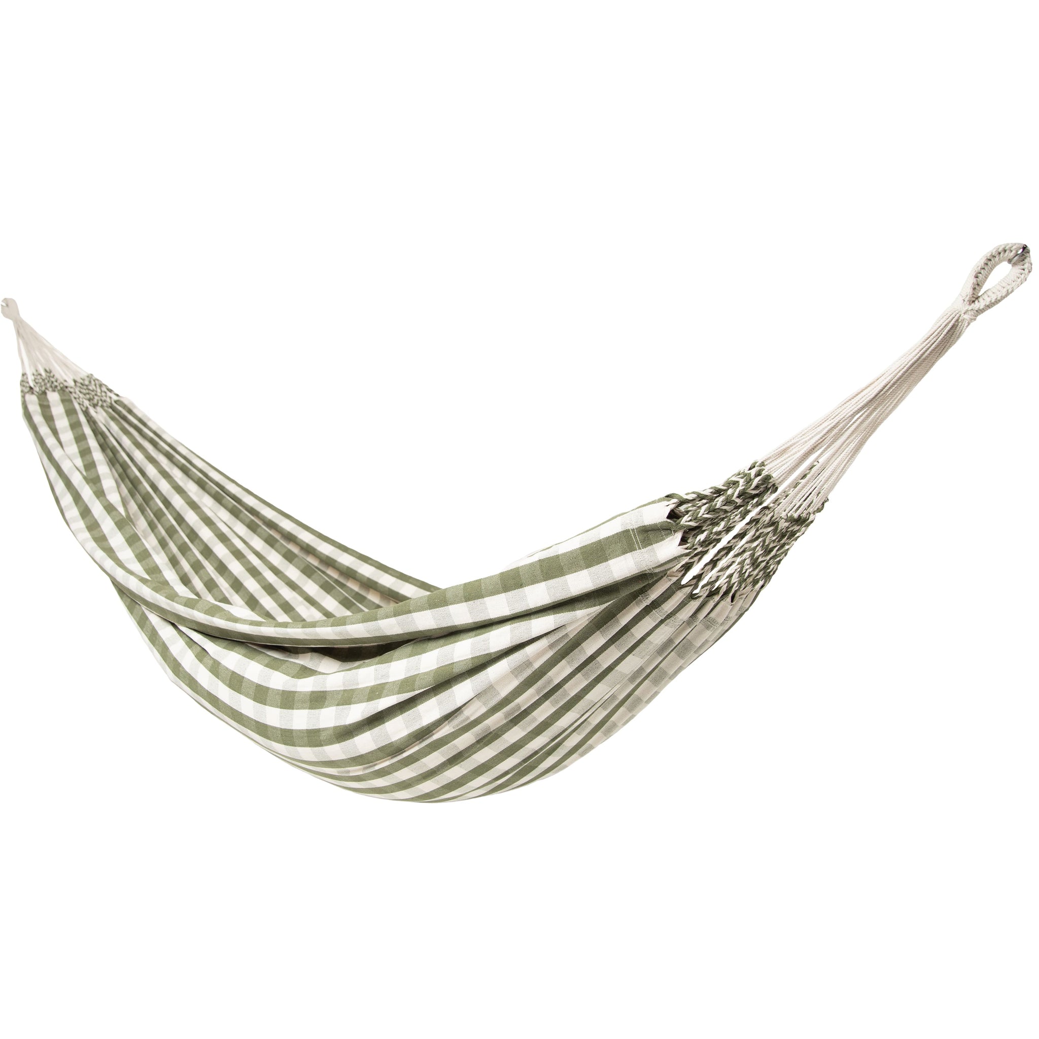 305 cm Universal Steel Hammock Stand & Authentic Double Clasico Hammock in Olive