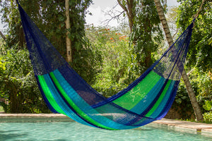 Outdoor all weather Mexican hammock in Oceanica - 3 years guarantee