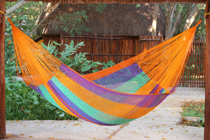 Authentic Mexican Cotton Hammock in Alegra