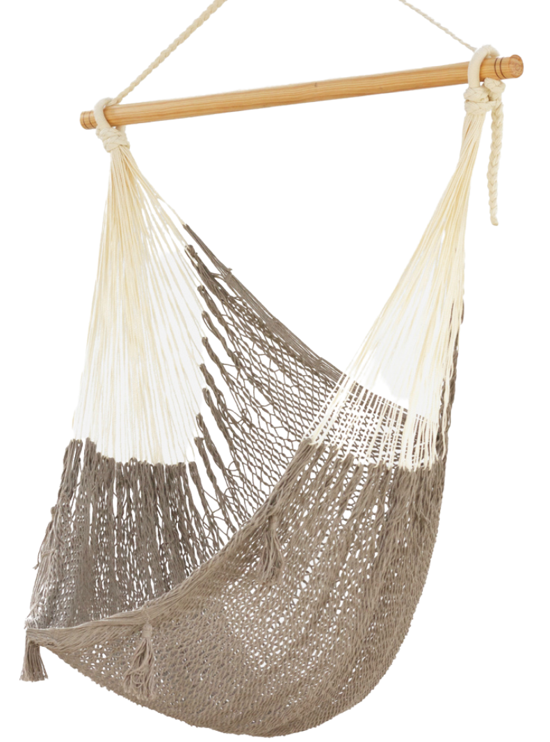 Authentic Mexican Hammock swing chair in Dream Sands Cotton