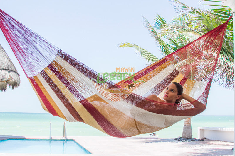 Authentic Mexican Cotton Hammock in Jupiter