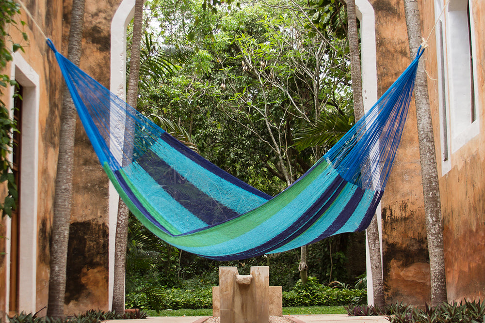 Authentic Mexican Cotton Hammock in Oceanica