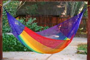King size cotton genuine Mexican hammock hammock in 8 available colours